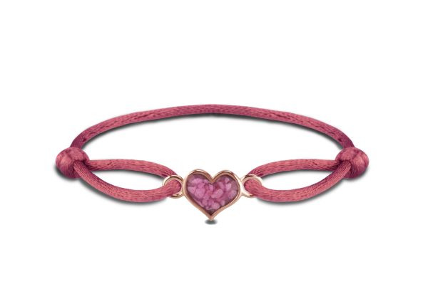 Satin Cord Heart - Afbeelding 5